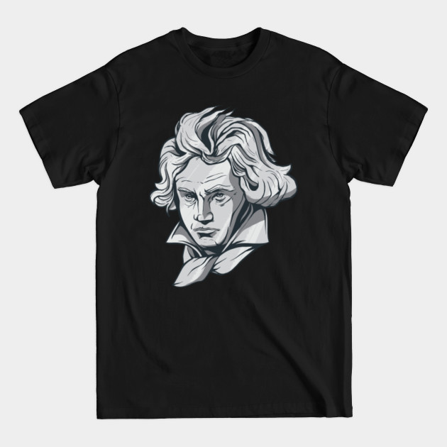 Discover Beethoven Face - Beethoven Face - T-Shirt