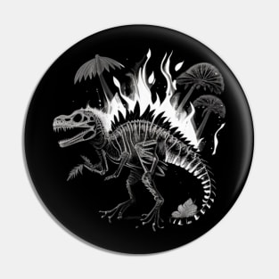 Dinosaur Fossil Pin