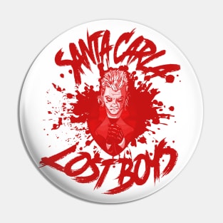 Santa Carla Lost Boys (blood red variant) Pin