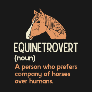 Funny Horse Definition T-Shirt