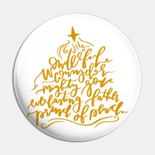 "he shall be called" isaiah 9:6 christmas bible verse quote Pin