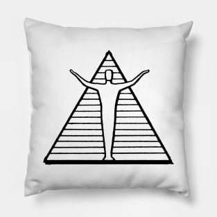 Approach the Pyramid Pillow