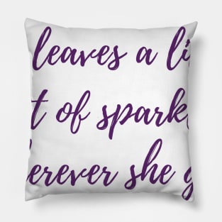 Little Bit of Sparkle Pillow