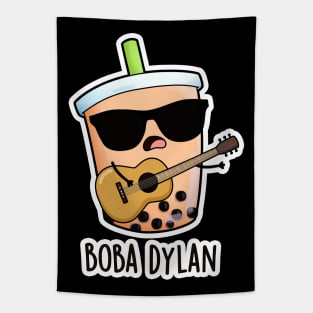 Boba Dylan Cute Boba Tea Pun Tapestry