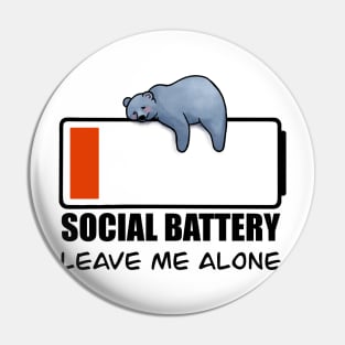 Social battery Pin