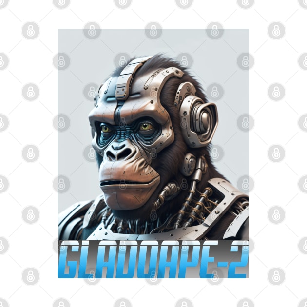 GLADOAPE 2 Robotic Space War Gladiator ape by nowbix