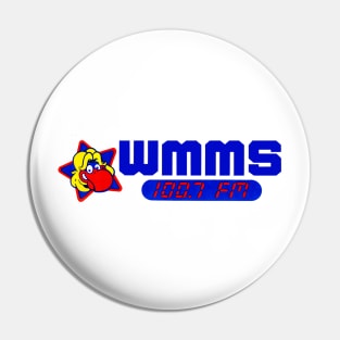 Vintage WMMS Radio Station Pin