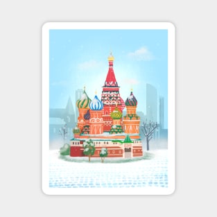 Moscow, Russia Magnet