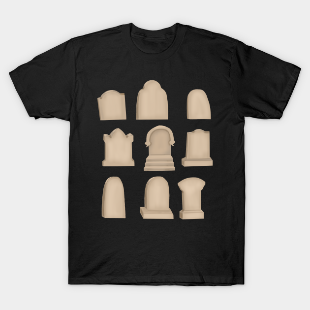 Discover Gravestones - Graves - T-Shirt