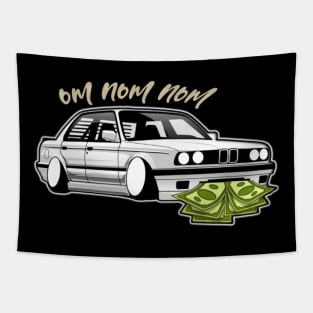 BMW Om nom nom Tapestry