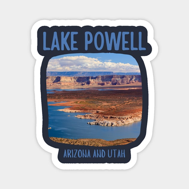 Lake Powell Arizona and Utah Magnet by soulfulprintss8