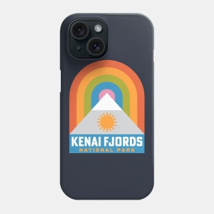 Kenai Fjords National Park Alaska Hiking Rainbow Phone Case