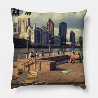 Roosevelt Island, NYC Pillow