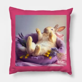 Bunny Basket Pillow