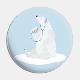 Polar Bear Plunderphonics Pin