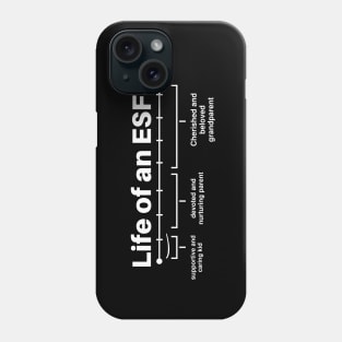 ESFJ Personality Funny Extrovert ESFJ Memes for Life Phone Case