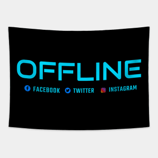 Offline - Disconnected from Social Media Tapestry