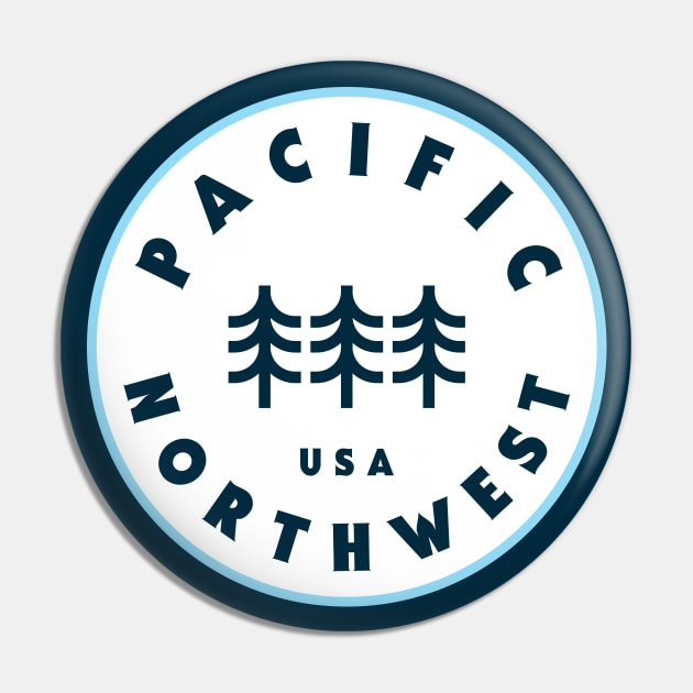 Pacific Northwest Pin by happysquatch