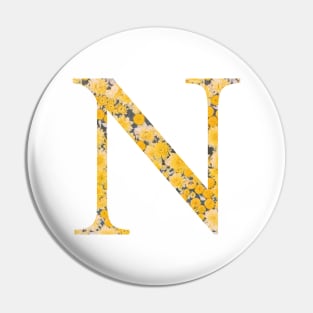 Nu Sorority Sunflower Sticker Pin