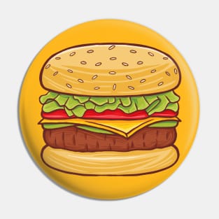 Burger Pin