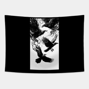 The Crow of the Cemetery Tapestry