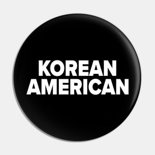 Korean American Pin