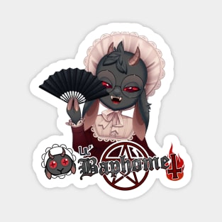 Lil Baphomet Vtuber shirt - 4 Magnet