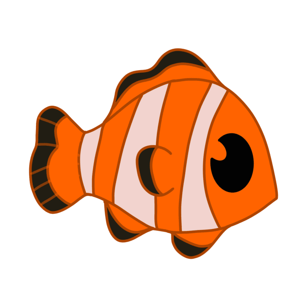 Cute Little Clown Fish by Rosiethekitty13