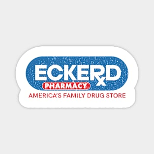 Distressed Eckerd Pharmacy Magnet