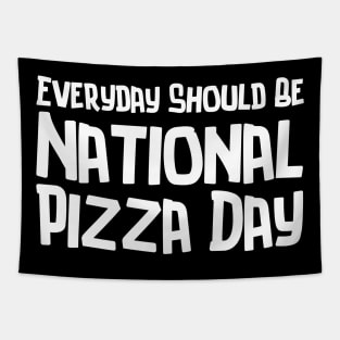 Cheese Pizza Day Tapestry