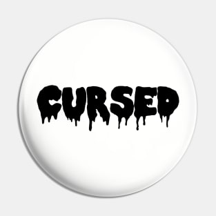 cursed but this time in dark font Pin