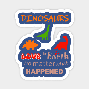 Dinosaur World Magnet