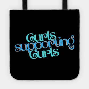 Curls Supporting Curls v2 Tote