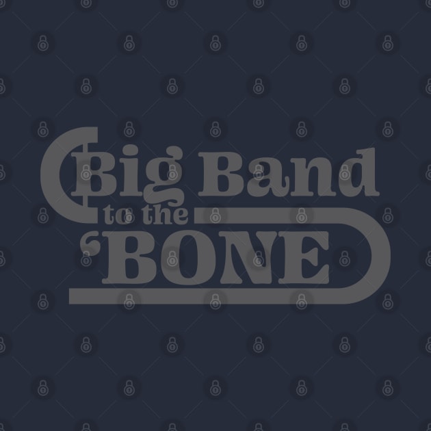 Big Band Trombone Player Tee by Tony’s T Shop