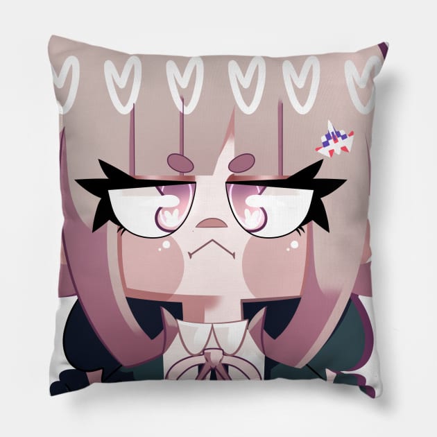 Chiaki Nanami Pillow by scribblekisses