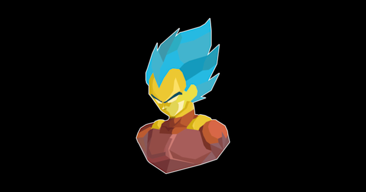 Saiyan Saga Vegeta Dragon Ball Sticker TeePublic