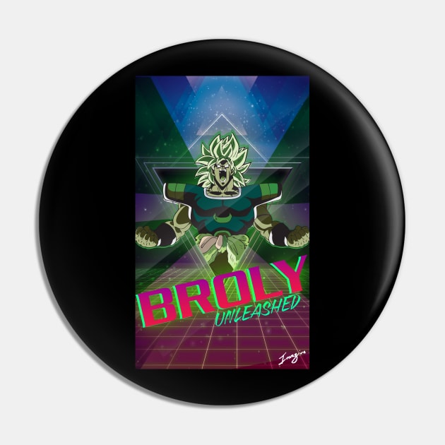 Broly Unleashed Pin by invazive