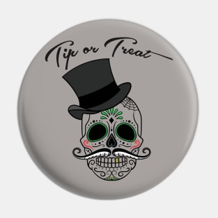 Tip or Treat Bartender Graphic Pin