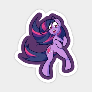 Surprised Twilight Unicorn Magnet