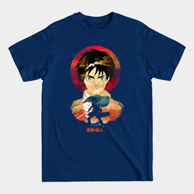 Discover Eren Sunset - Attack On Titan Anime - T-Shirt