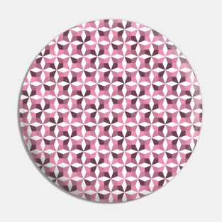 Geometric Diamond Pattern (Rose Gold) Pin