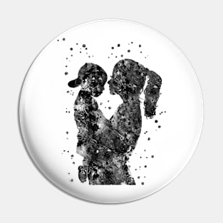 Mother and son Pin