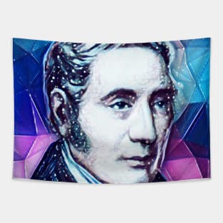 George Stephenson Snowy Portrait | George Stephenson Artwork 13 Tapestry