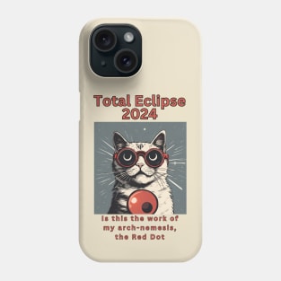 Cat Total Eclipse Phone Case