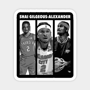 Shai Gilgeous-Alexander Basketball 2 Magnet