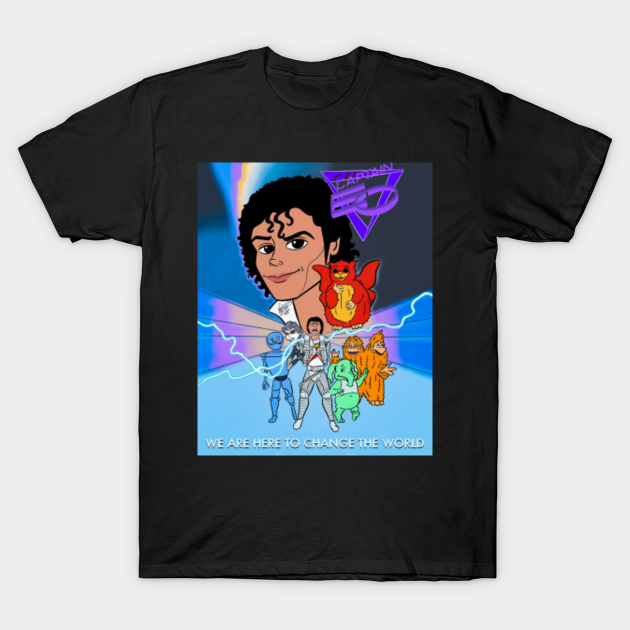 Discover Back to 1986! - Captain Eo - T-Shirt