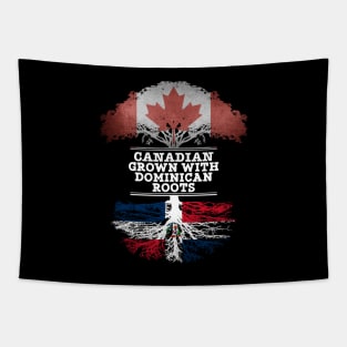 Canadian Grown With Dominican Republic Roots - Gift for Dominican With Roots From Dominican Republic Tapestry