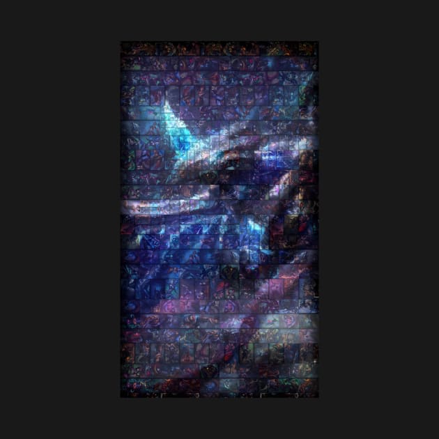 Anivia Mosaic Portrait 6 by nowtfancy