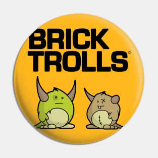 Brick Trolls Logo Pin