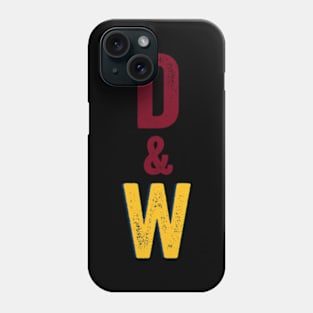 Deadpool and Wolverine Symbol Phone Case